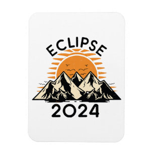 Eclipse 太陽の 2024の合計 マグネット