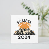 Eclipse 太陽の 2024の合計 招待状 (スタンド正面)