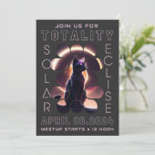 Eclipse 太陽の 2024の合計 | Meetup招待状 招待状 (スタンド正面)