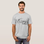 Eclipse 太陽の 2024の合計 tシャツ (正面フル)