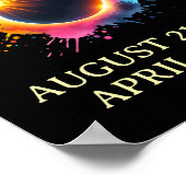 Eclipse 太陽の 2024の寿命を2回延ばす ポスター (角)