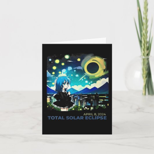 Eclipse 太陽の 2024アニメスタイルアート カード (正面)