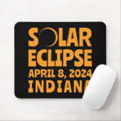Eclipse 太陽の 2024インディアナ マウスパッド (マウス)