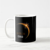 Eclipse 太陽の 2024オハイオ総合春4.08.24 コーヒーマグカップ (左)