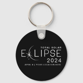 Eclipse 太陽の 2024カスタムロケーション記念 キーホルダー