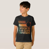Eclipse 太陽の 2024シャツスクール太陽のEclipse Is I Tシャツ (正面フル)