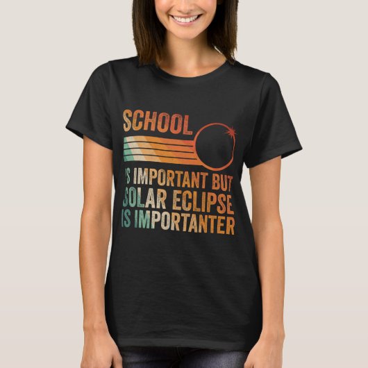 Eclipse 太陽の 2024シャツスクール太陽のEclipse Is I Tシャツ (正面)
