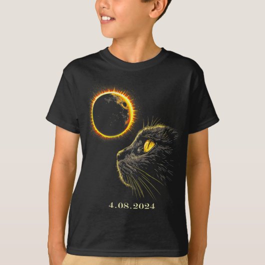 Eclipse 太陽の 2024シャツ皆既日食4月8日2日 tシャツ (正面)