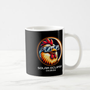 Eclipse 太陽の 2024チキン全体かわいいマッチング コーヒーマグカップ