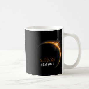Eclipse 太陽の 2024ニューヨーク総合春4.08.2 コーヒーマグカップ
