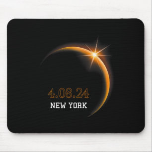 Eclipse 太陽の 2024ニューヨーク総合春4.08.2 マウスパッド