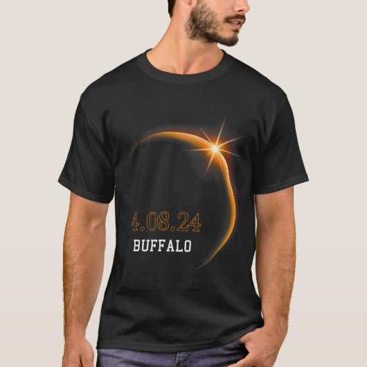 Eclipse 太陽の 2024バッファロー総春4.08.24 tシャツ (正面)