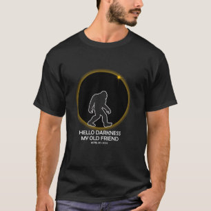 Eclipse 太陽の 2024ビッグフット長袖Tシャツ Tシャツ