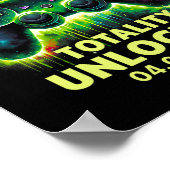 Eclipse 太陽の 2024ビデオゲーム ポスター (角)