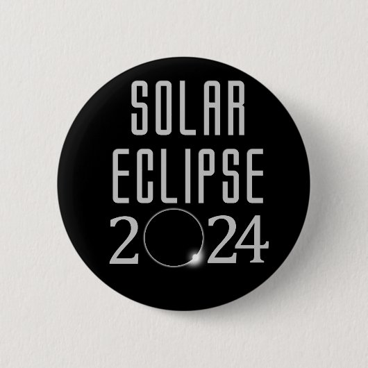 Eclipse 太陽の 2024ボタン 缶バッジ (正面)