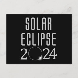 Eclipse 太陽の 2024ポストカード ポストカード