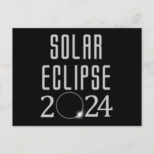 Eclipse 太陽の 2024ポストカード ポストカード