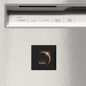 Eclipse 太陽の 2024ミズーリ全体春4.08.2 マグネット (インサイチュ (食洗機))