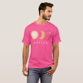 Eclipse 太陽の 2024メキシコTotal Eclipse Astronomy Tシャツ (正面フル)