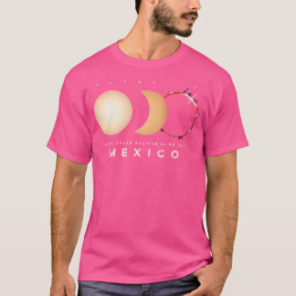 Eclipse 太陽の 2024メキシコTotal Eclipse Astronomy Tシャツ