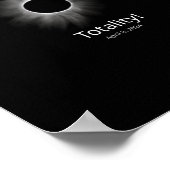 Eclipse 太陽の 2024全体 ポスター (角)