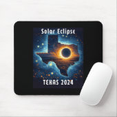 Eclipse 太陽の 2024星空の夜 マウスパッド (マウス)