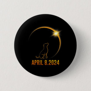 Eclipse 太陽の 2024犬の全体性1 缶バッジ