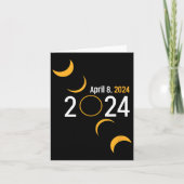 Eclipse 太陽の 2024 カード (正面)
