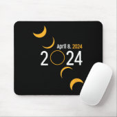 Eclipse 太陽の 2024 マウスパッド (マウス)