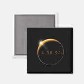 Eclipse 太陽の 2024 040824 Eclipse Mens Womens Kids マグネット (正面/裏面)