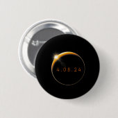 Eclipse 太陽の 2024 040824 Eclipse Mens Womens Kids 缶バッジ (正面&裏面)