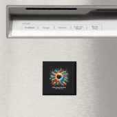 Eclipse 太陽の 2024 04.08.24 Eclipse Mens Womens Ki マグネット (インサイチュ (食洗機))