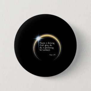 Eclipse 太陽の 2024 - Psalm 191 缶バッジ