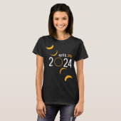 Eclipse 太陽の 2024 tシャツ (正面フル)