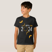 Eclipse 太陽の 2024 tシャツ (正面フル)