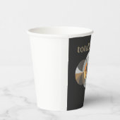 Eclipse 太陽の 2025の総ミニマル数 紙コップ (右)