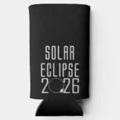 Eclipse 太陽の 2026は居心地が良い スリム缶クーラー (裏面)