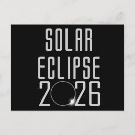 Eclipse 太陽の 2026ポストカード ポストカード
