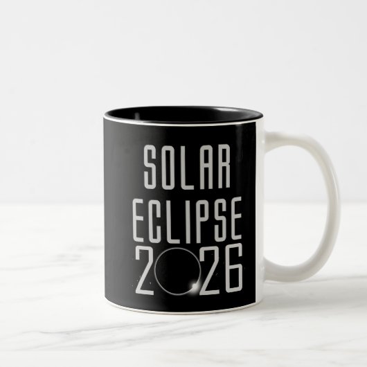 Eclipse 太陽の 2026マグカップ ツートーンマグカップ (右)