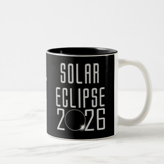 Eclipse 太陽の 2026マグカップ ツートーンマグカップ (右)