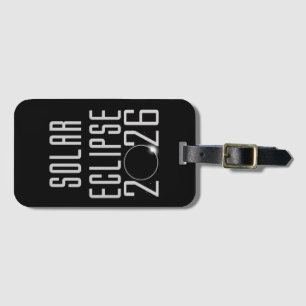 Eclipse 太陽の 2026 ラゲッジタグ