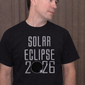 Eclipse 太陽の 2026 tシャツ