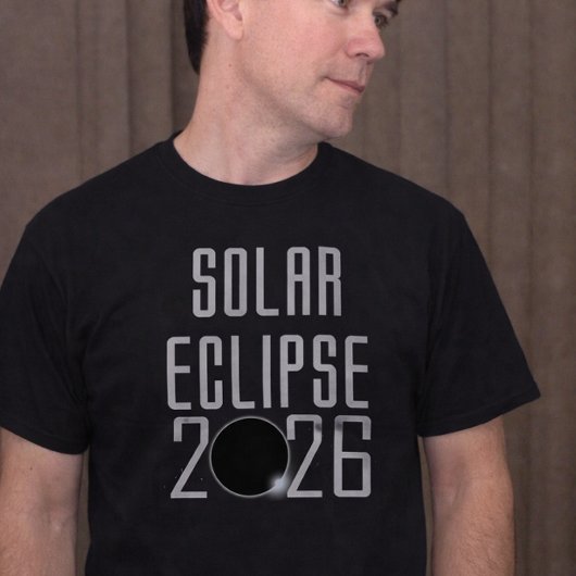 Eclipse 太陽の 2026 tシャツ