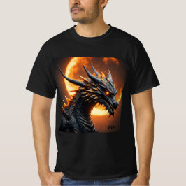 Eclipse 太陽の Dragon 2024またはAdd Name Men's Tシャツ