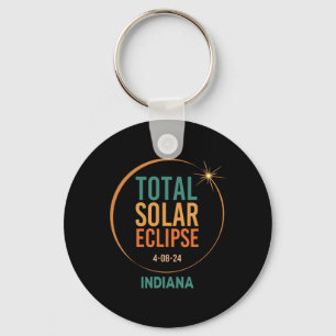 Eclipse 太陽の Indiana 2024年4月8日総和 キーホルダー