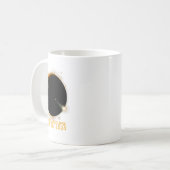 Eclipse 太陽の Tee 2024トータルEclipse太陽の 4.08.24 コーヒーマグカップ (正面左)