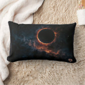 Eclipse 太陽の That Awe AI Artインスパイア by Xzendor7 ランバークッション (ブランケット)