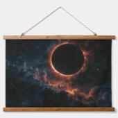 Eclipse 太陽の That Awe AI Artインスパイア by Xzendor7 吊り下げ型タペストリー (正面)