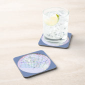 Eclipse 2017の太陽のグローバルパスの合計 コースター (右側)