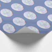 Eclipse 2017の太陽のグローバルパスの合計 ラッピングペーパー (角)